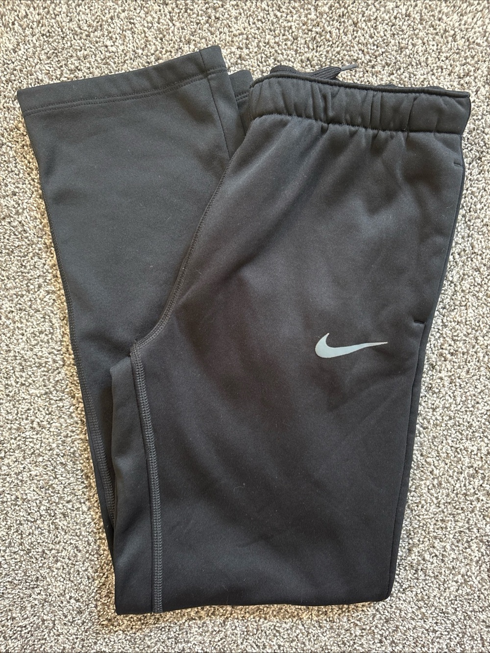 Nike Therma-FIT Sweatpants Pants Youth XL Black Fleece Training Activewear